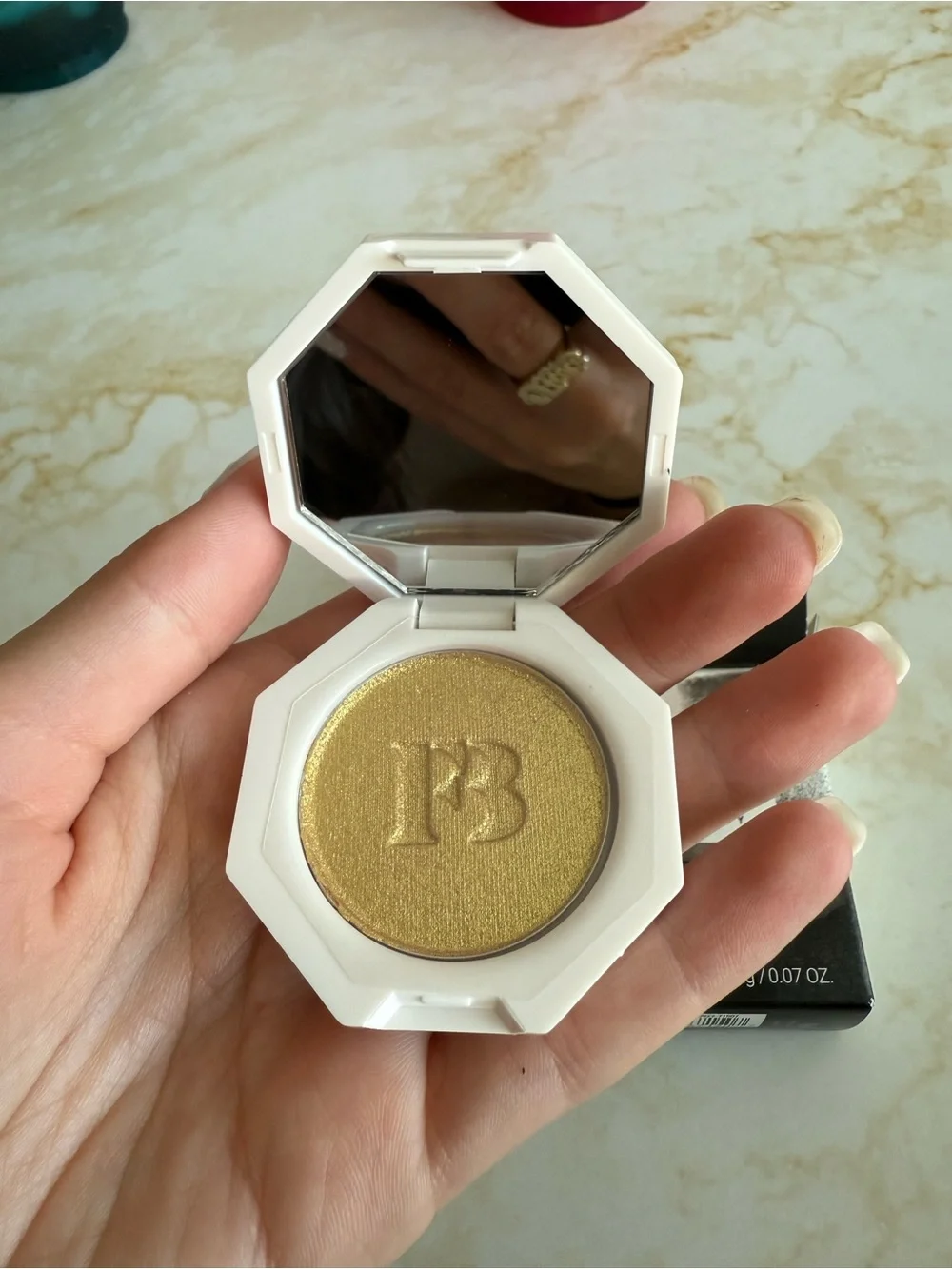 NWB Fenty Beauty MINI 2.2g Trophy Wife Killawatt Freestyle Highlighter